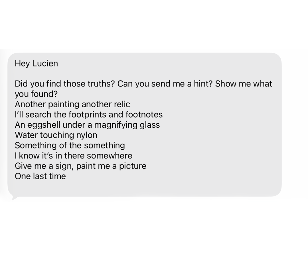 Second reply: Did you find those truths?
